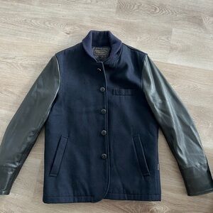 Men's Navy and Black Jacket